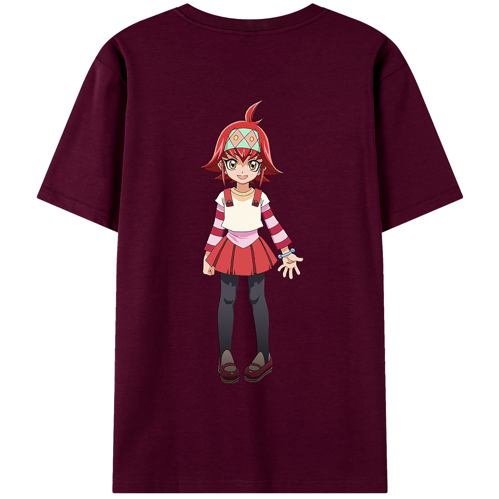 （画像用） 遊☆戯☆王 Yu-Gi-Oh! レディース半袖Tシャツ(バックプリント)